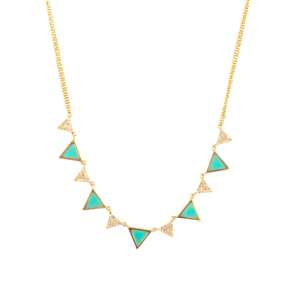 Samira 13 sunburst necklace Clearance