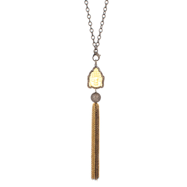 Buddha Tassel Necklace