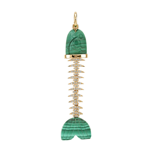 Diamond Fish Charm