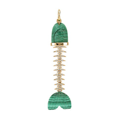 Diamond Fish Charm