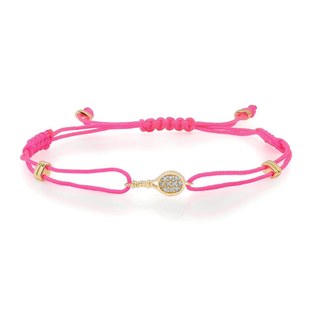 CZ Racket Bracelet