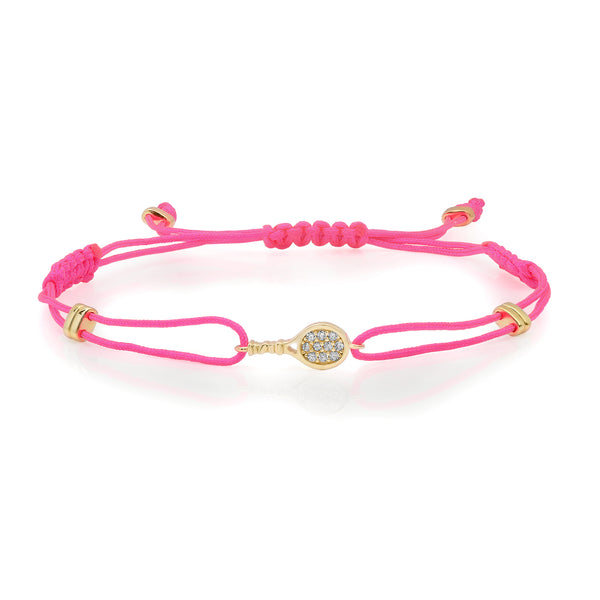CZ Racket Bracelet