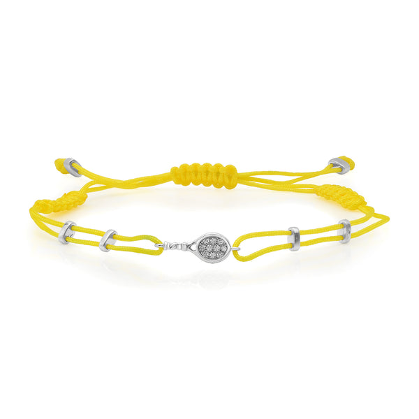 CZ Racket Bracelet