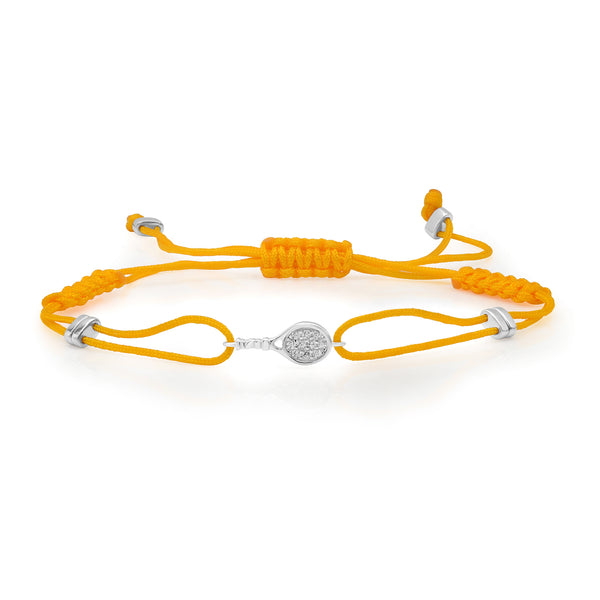 CZ Racket Bracelet