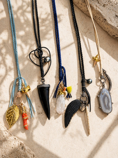 Braided Leather Necklace