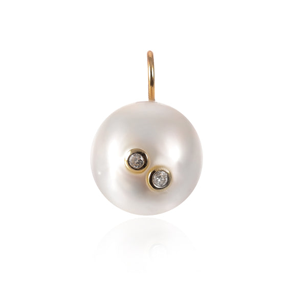 Diamond Pearl Charm
