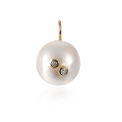 Diamond Pearl Charm