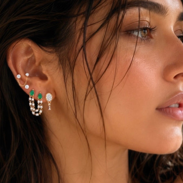 Samira 13 Ear Piercing on Location
