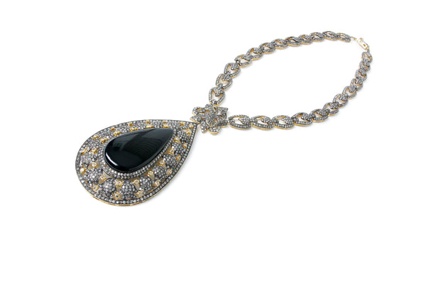 Onyx Statement Necklace