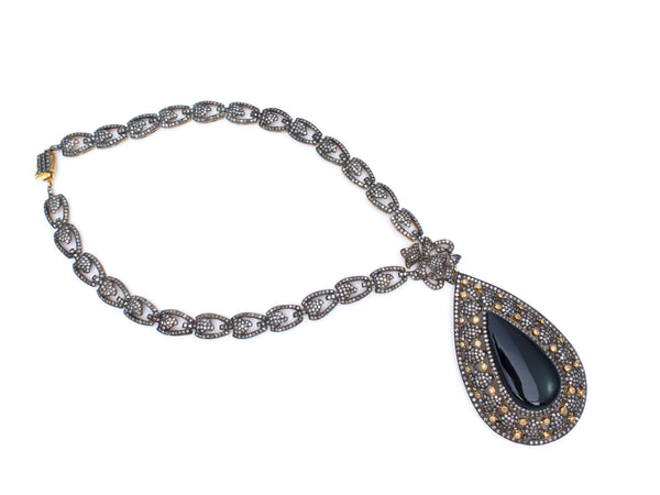 Onyx Statement Necklace