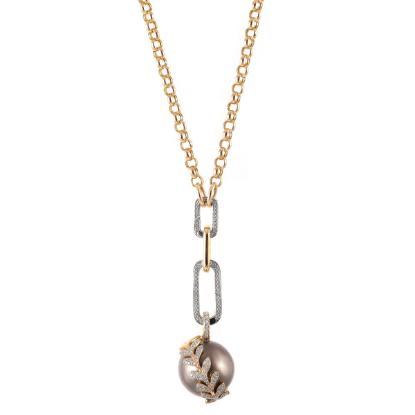 Pearl Charm Necklace