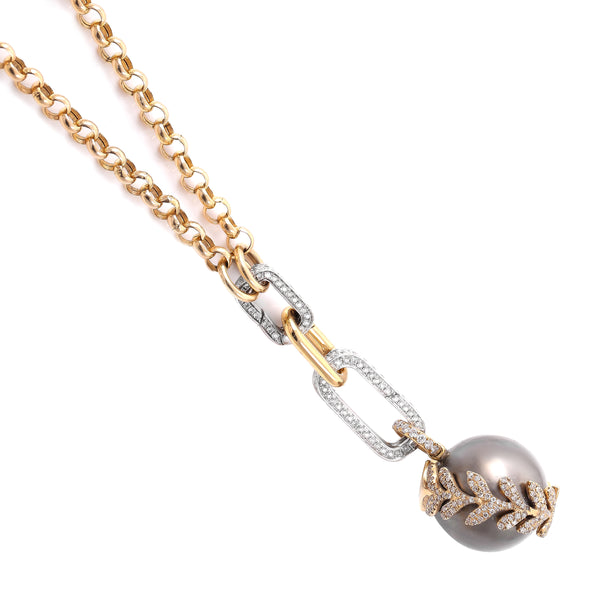 Pearl Charm Necklace