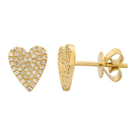 Heart Studs