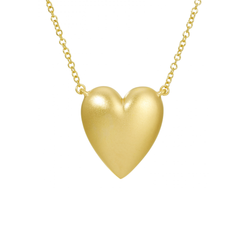 Puffy Heart Necklace