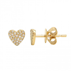 Heart Studs