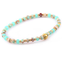Turquoise Bead Bracelet