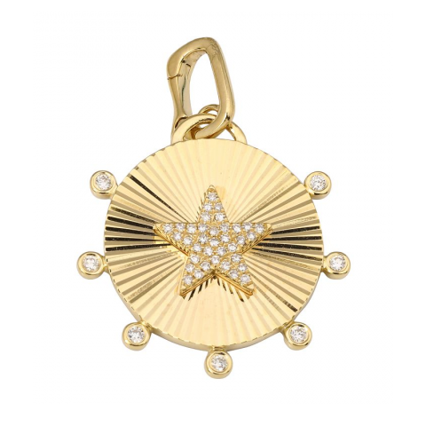 Star Disk Charm