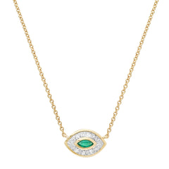 Emerald Eye Necklace