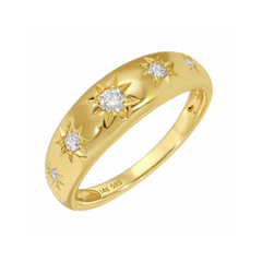 Etched Gypsy Ring