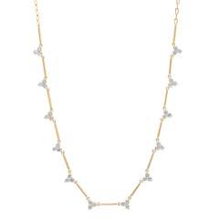 Diamond Trio Necklace