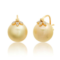 Floating Pearl Earrings