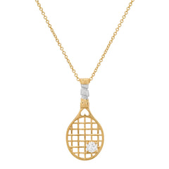 Racket Necklace