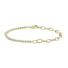 Half Half Bracelet