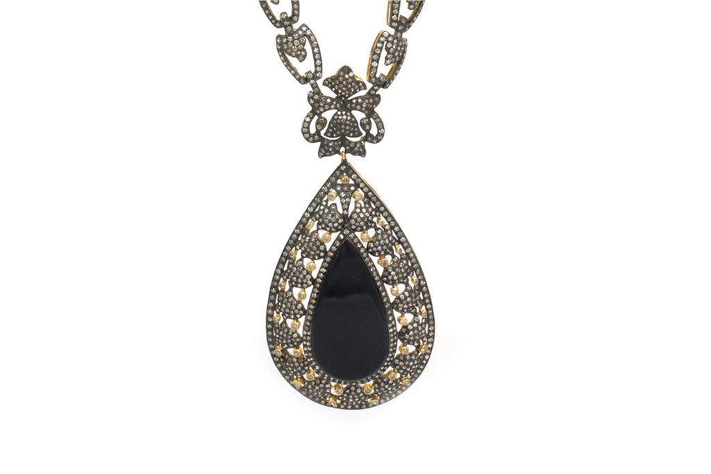 Onyx Statement Necklace
