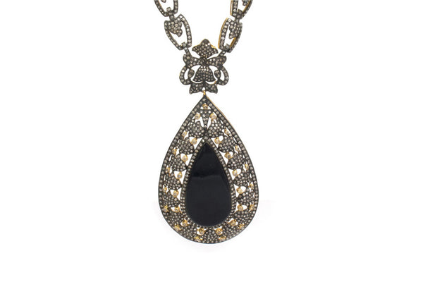 Onyx Statement Necklace