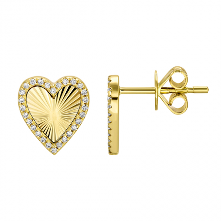 Heart Studs