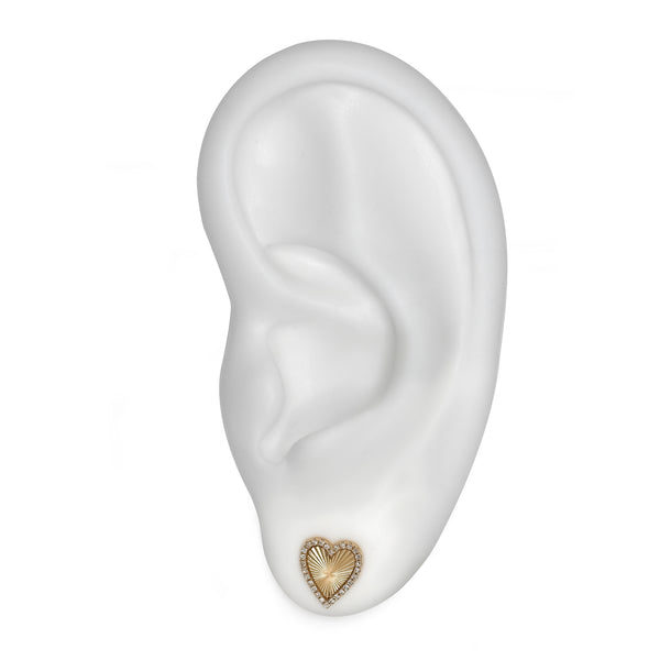 Heart Studs
