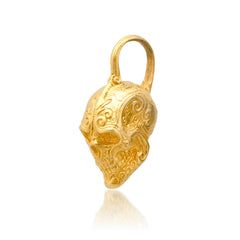 Carved Skull Pendant