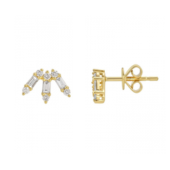 Art Deco Studs