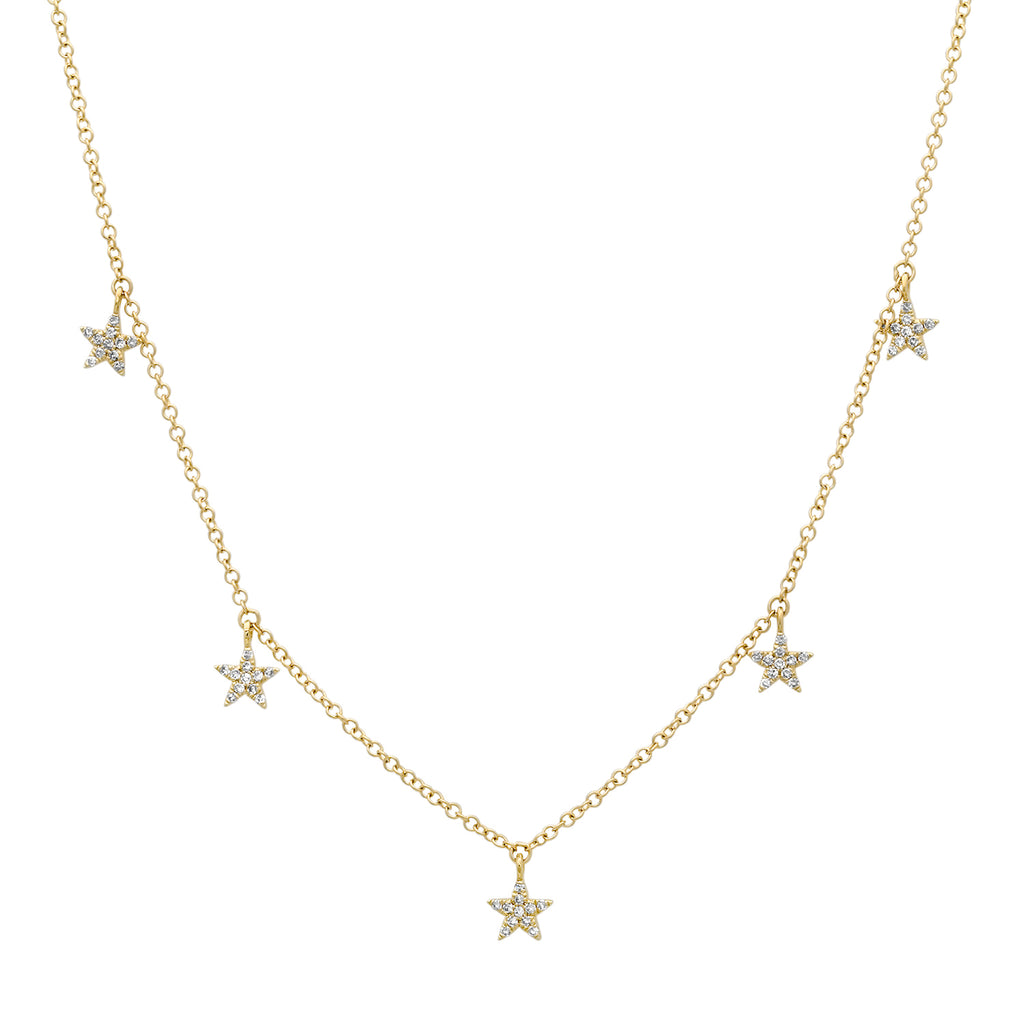 Diamond Star Necklace