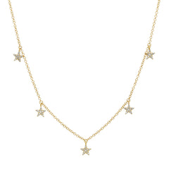 Diamond Star Necklace