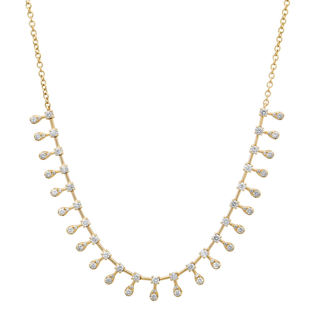 Diamond Bib Necklace