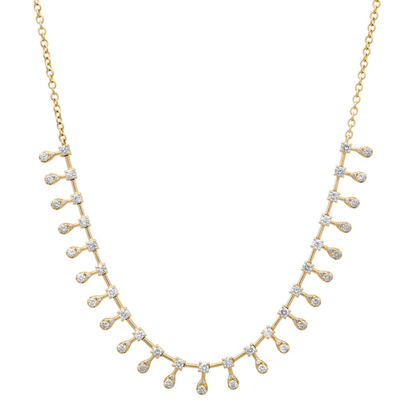 Diamond Bib Necklace