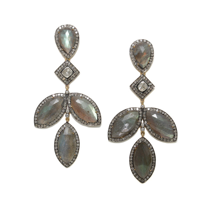 Labradorite Earrings
