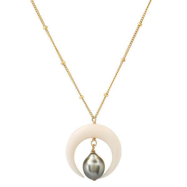 Crescent Horn Necklace