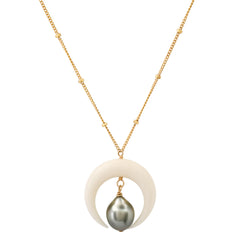 Crescent Horn Necklace