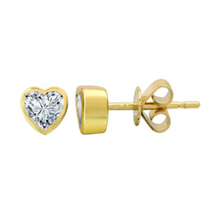 Heart Studs