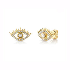 Pearl Eye Studs