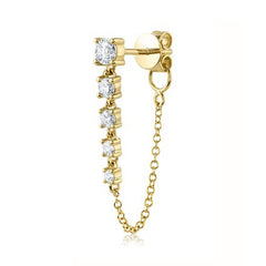 Diamond Chain Stud