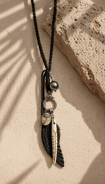Braided Leather Necklace