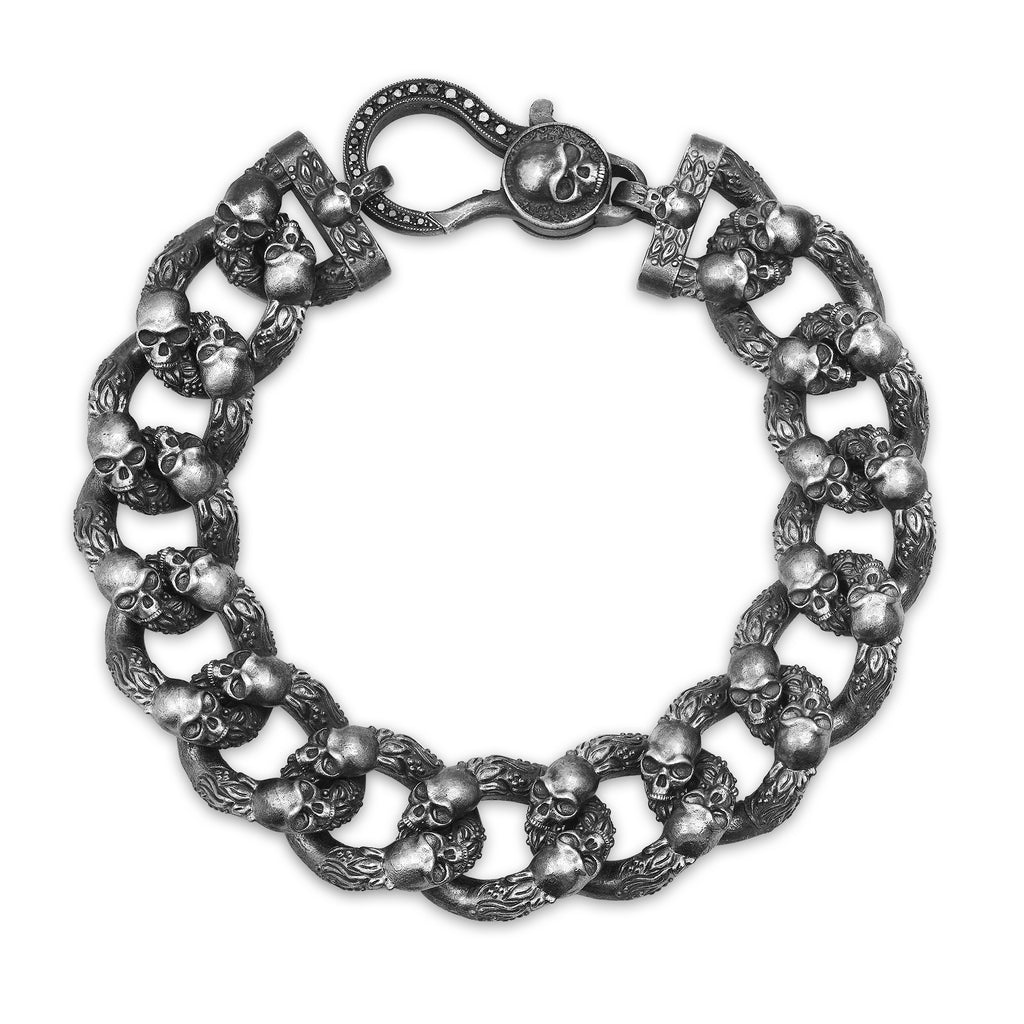 Skull Link Bracelet