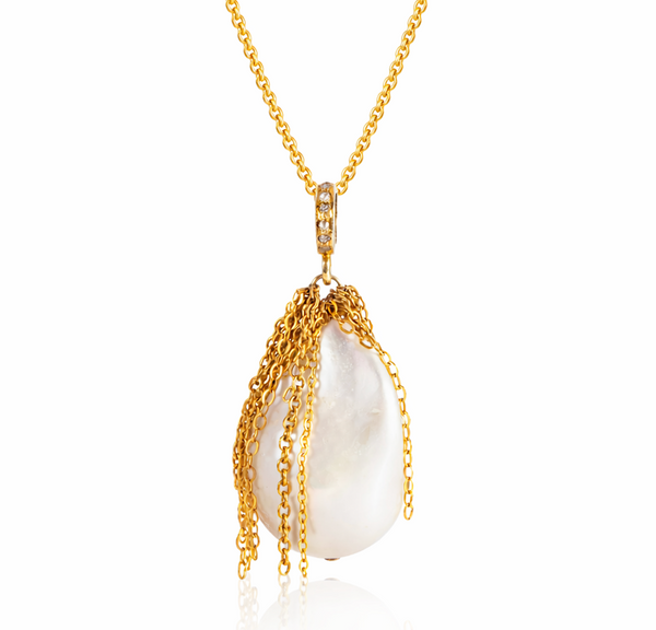 Pearl Fringe Pendant