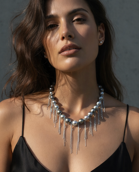Tahitian Fringe Necklace