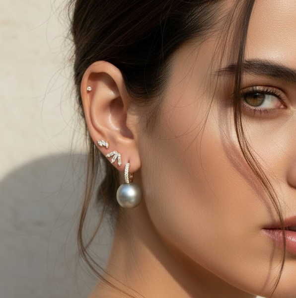Art Deco Studs