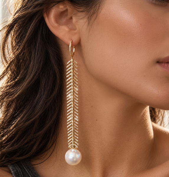 Pearl Drop Earrings