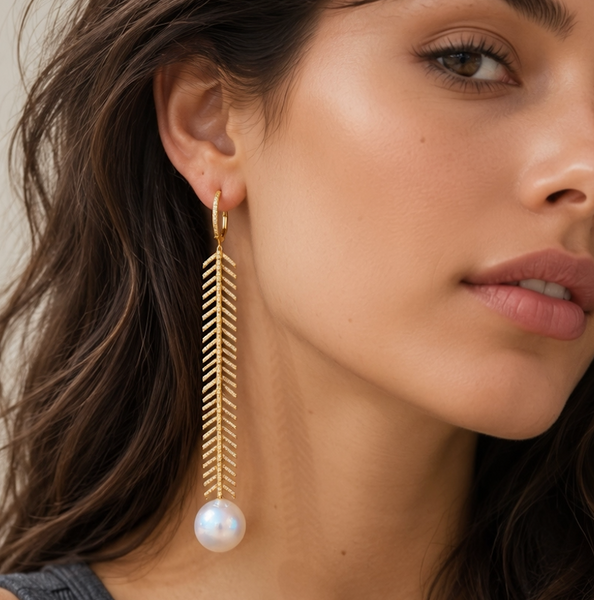 Pearl Drop Earrings
